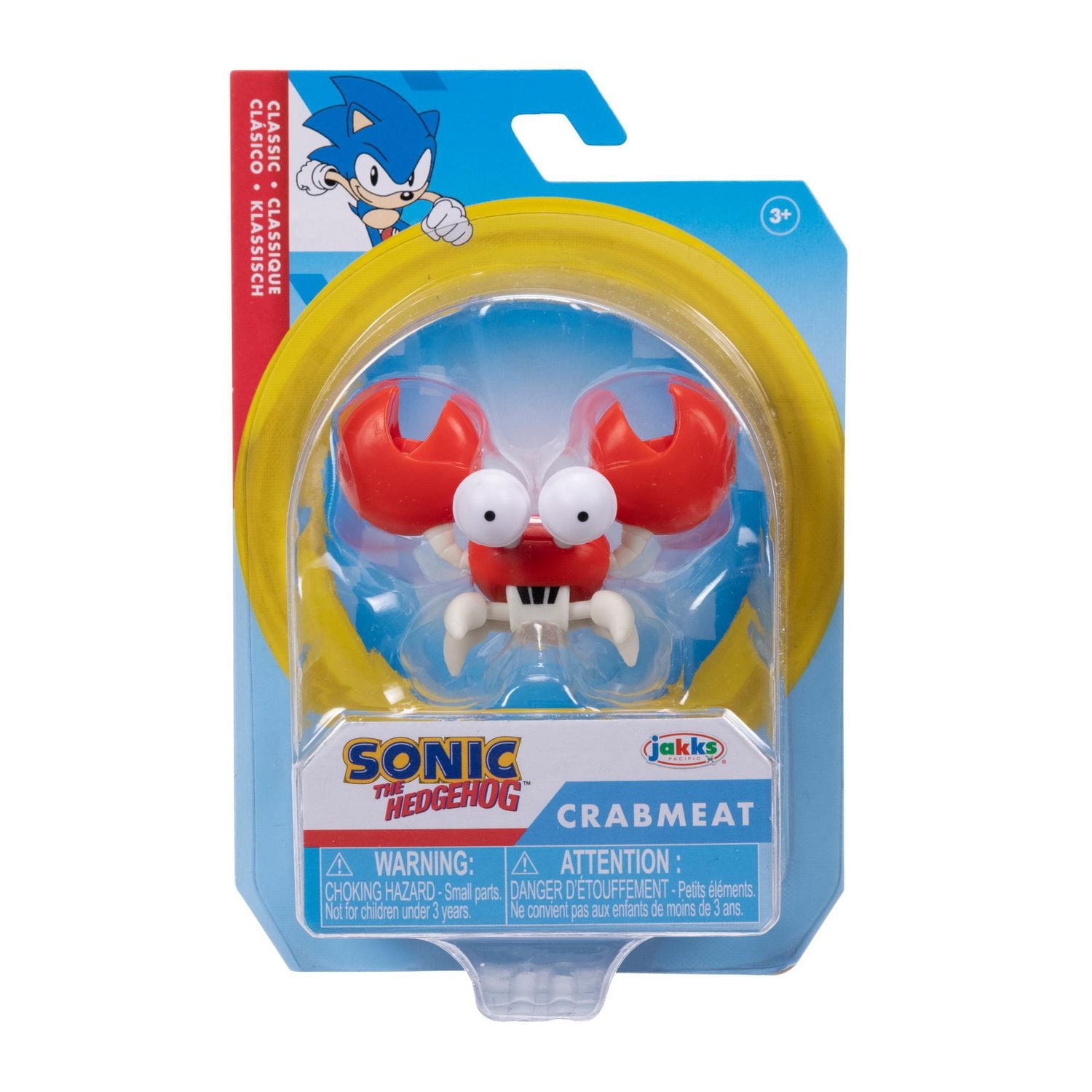 Figurines de 2,5po de Sonic The Hedgehog - Crabmeat