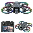 thumbnail image 6 of SPOORYYO 4.5" Screen Remote Drone, Brushless Motor, Cool LED Lights, 2.4G RC Quadcopter, Altitude Hold, Obstacle Avoidance, 6 of 9