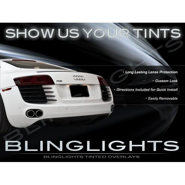 New Audi R8 Tinted Smoked Film for Taillamps Tail Lamps Lights Tint - Walmart.com