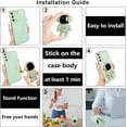 thumbnail image 3 of Galaxy Note 20 Case for Astronaut Stand, Designed for 6D Electroplated Galaxy Note 20 4G/5G Phone Case,Soft TPU Protective Shockproof Flexible Samsung Galaxy Note 20 Case 6.7 inch,Mint, 3 of 13