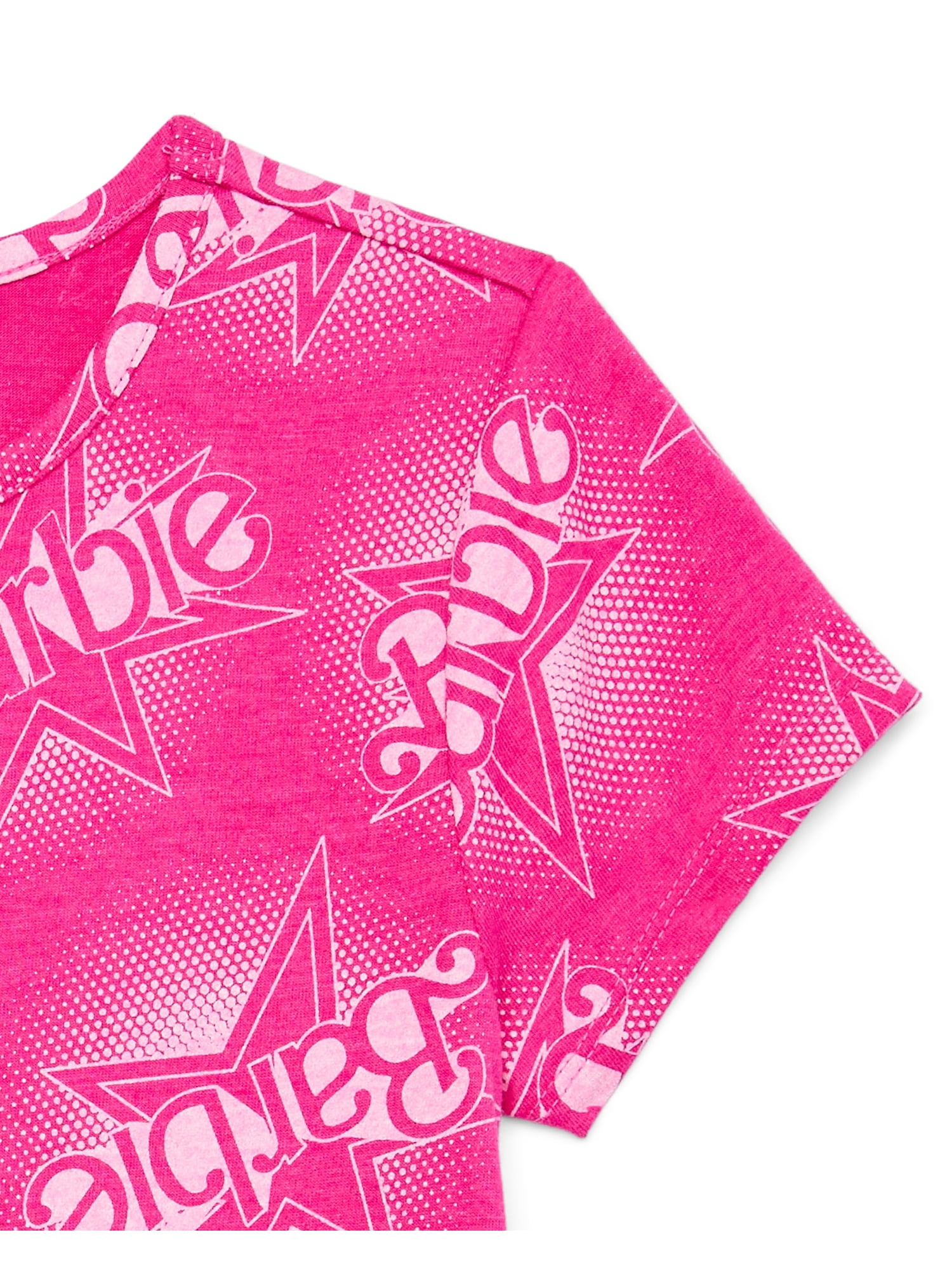Barbie Girls Short Sleeve Dress, Sizes 4-12