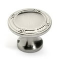 thumbnail image 4 of Dynasty Hardware K-4001-AN Super Saver Ribbon & Reed Cabinet Knob- Antique Nickel, 4 of 5
