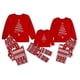thumbnail image 4 of Conjunto de pijamas navideños a juego para parejas, ropa roja de Papá Noel para madre e hijos, pijamas navideños para familia., 4 of 4