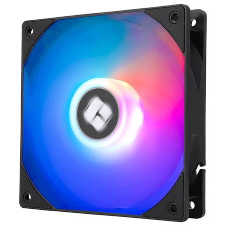 Thermalright TL-C12RB-S V2 CPU Fan 120mm ARGB Case Cooler Fan, 4pin PWM Connector Silent Computer Reverse with S-FDB Bearing Included,up to 1500RPM Cooling Fan(Black ARGB)