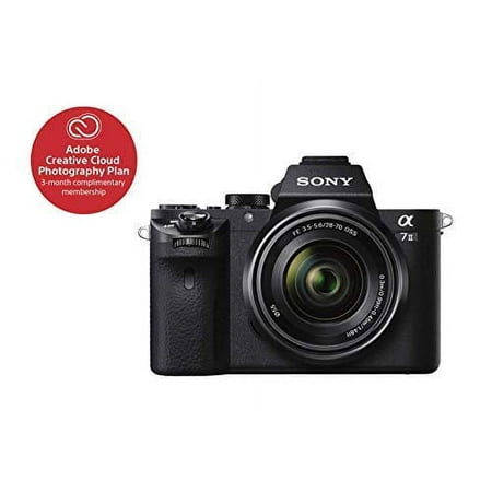 Restored Sony Alpha a7IIK Mirrorless Digital Camera with 28-70mm Lens (Refurbished)