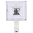thumbnail image 1 of Lámpara de valla inteligente impermeable con luz LED de jardín de inducción Solar para exteriores 6LED, 1 of 8