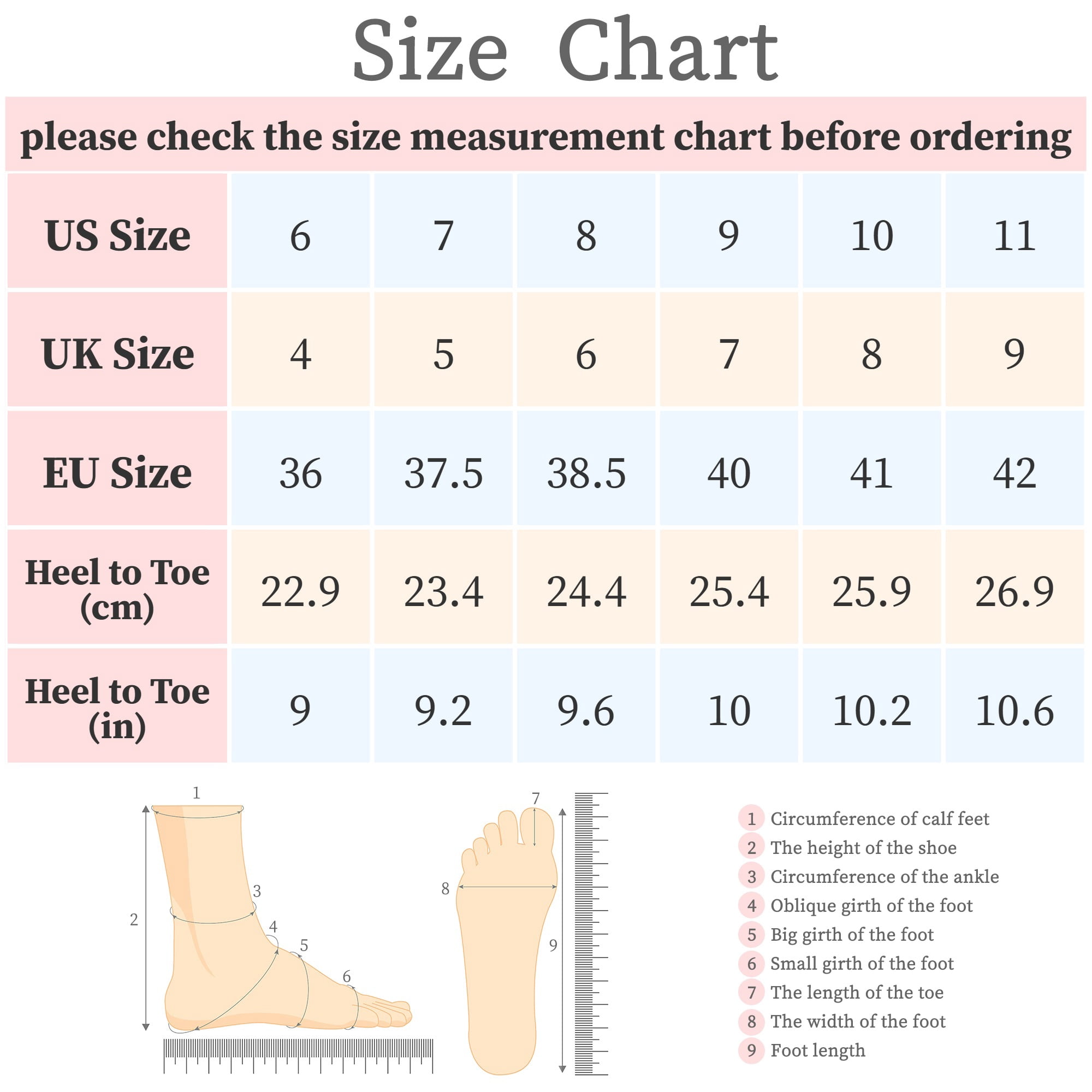 DARING DIVA Women's Chunky Heels Side Zipper Round Toe Knee High Boots Red 7