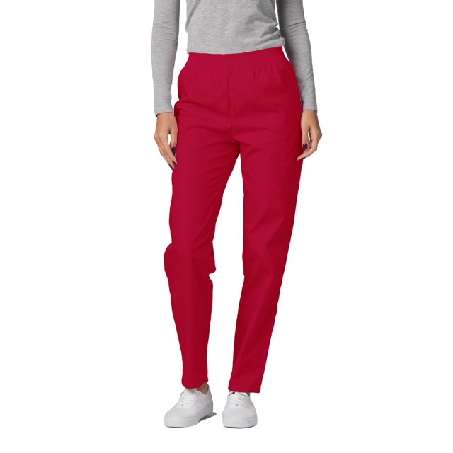 Adar Universal Scrubs for Women - Tapered Utility Cargo Scrub Pants