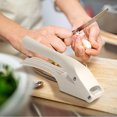 thumbnail image 1 of TIMIFIS Garlic Press 2-in-1 Kitchen Garlic Press Sliced Garlic Stirrer Household Garlic Minder Kitchen Gadgets Kitchen Gadgets, 1 of 6