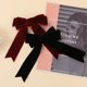 thumbnail image 4 of 2 lazos de terciopelo rojo de 5.0 in para el pelo de niñas, pinzas para el pelo, accesorios para mujeres y niñas pequeñas, 4 of 5