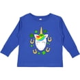 thumbnail image 3 of Inktastic Cute St. Patrick's Day Unicorn Boys or Girls Long Sleeve Toddler T-Shirt, 3 of 5