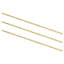 3Pcs Brass Round Tube, 5mm OD 0.5mm Wall Thickness 300mm Length Seamless Tubing
