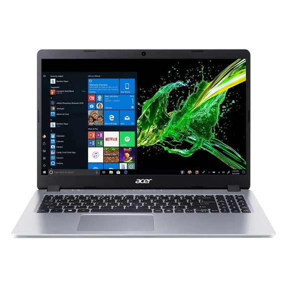 Restored Acer Aspire A515-43-R19L 15.6" 4GB 128GB SSD AMD Ryzenâ„¢ 3 3200U 2.5GHz Win10H, Silver (Refurbished)