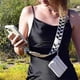 thumbnail image 3 of Phone Strap with Zippered Pouch, Clip and Go Strap for Phone, Cross Body Phone String with Zipper Wallet Pouch, 3 of 4