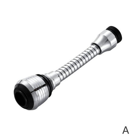 

360° Swivel Flexible Hose Water Tap Sink Faucet Filter Extension Nozzle Sprayer