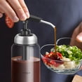 thumbnail image 3 of YULIJU Sauce Pump Dispenser with Glass Leakproof Kitchen Condiment Dispenser for Ketchup Mustard Mayo, 3 of 5