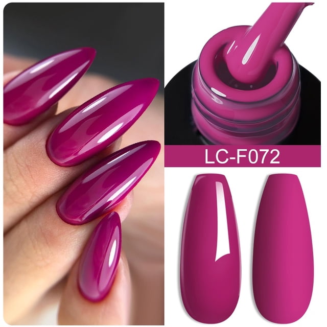 LILYCUTE Gel Marrón Oscuro Esmalte De Uñas Rosa Color Rojo Para La Decoración Del Otoño Semi Permanente Mate Top Coat Arte UV Barniz Gao Jiahui unisex