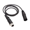 thumbnail image 2 of XLR Cable 100 Cm Alimentación Para Fotografía de Cámara Réflex Digital Accesorios Electrónico Sunnimix Cable de energía eléctrica, 2 of 3
