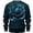 A-Blue284, variant on XIAONU Men St Patrick's Day Themed Hoodie Shamrock Celtic Cross Graphic Pullover Top Comfortable Festival Wear Hoodies Black