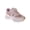 Pink glitter, variant on Low Top Hook and Loop Closure Sneakers with Glitter Accents, Sizes 12-4