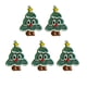 thumbnail image 2 of Velas aromáticas con forma de árbol de Navidad (paquete de 5) | Velas navideñas con forma de muñeco de nieve para la decoración del hogar, 2 of 8