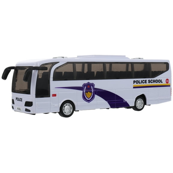 STRANDCHIC Friction Powered Bus Toy for Kids Plastic Practical Abilities 1Pcs