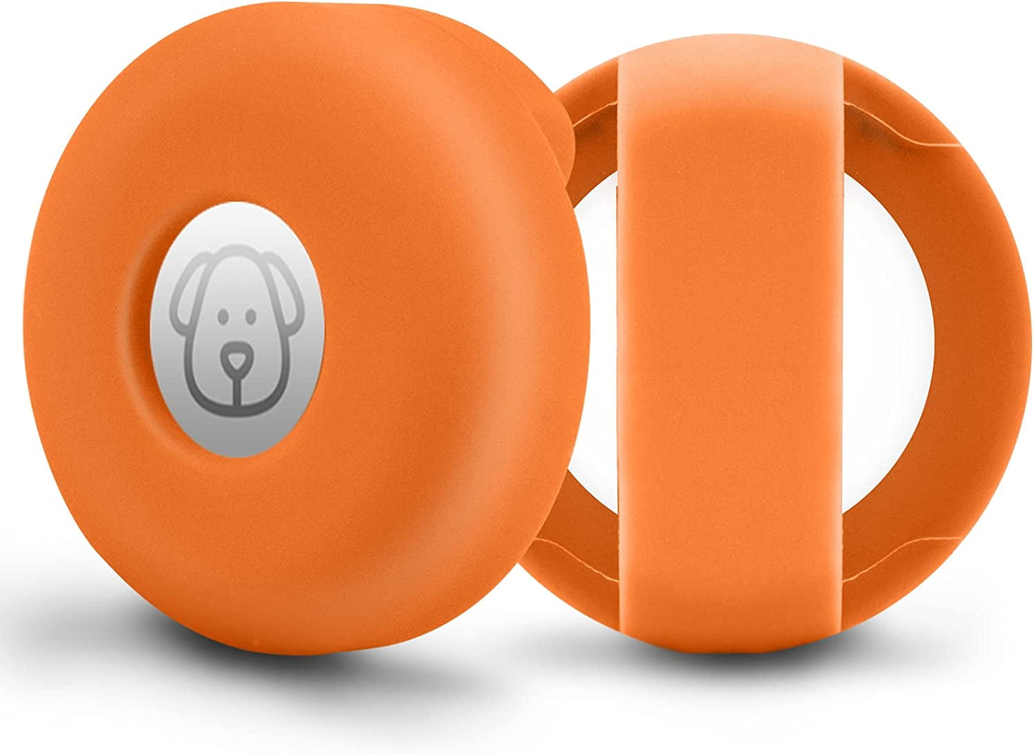 Airtag Holder for Dog Collar, Silicone Apple Protective Air Tag Case