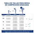 thumbnail image 3 of Calcetín Caballero Compresión Mediana 15-20mm Medivaric 3323, 3 of 3