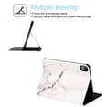 thumbnail image 4 of TECH CIRCLE iPad 10th Generation Case 10.9 inch 2022, PU Leather Folio Adjustable Stand Auto Wake/Sleep Soft TPU Back Smart Cover for Apple iPad 10th Gen 10.9 inch 2022, White Map, 4 of 6