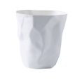thumbnail image 1 of Lindbes Home Office Small/Large Size Plastic Trash Can Living Room Garbage bin Trash can Bedroom Rugate Garbage Bin Waste Container White 24.5*25cm, 1 of 9