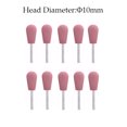thumbnail image 1 of 10 Uds. Broca de diamante para uñas, taladros de goma para manicura, fresa rotativa eléctrica, herramientas de pulido, brocas para uñas, accesorios de salón, 1 of 5