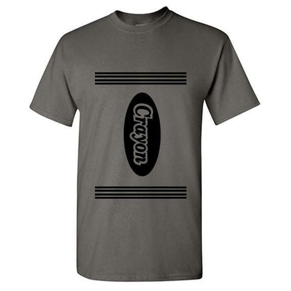 Crayon Sarcastic Humor Graphic Novelty Funny Tall T Shirt