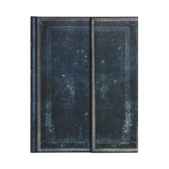 Paperblanks | Inkblot | Old Leather Collection | Hardcover | Ultra | Lined | Wrap Closure | 144 Pg | 120 GSM (Diary)