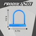 thumbnail image 2 of MELIVO Bike Lock,6.5"*4.7" Bike U Lock,U Bicycle Lock Electric Scooter Lock,Blue, 2 of 7
