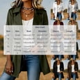 thumbnail image 3 of XPMWRP Women's Cinched Waist Trench Coat, Notched Lapel Mid Length Lightweight Windbreaker Jacket with Pockets Khaki S, 3 of 8