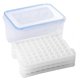 thumbnail image 1 of Ice Cube Trays, Staable Bottom Ice Trays, Ice Cube For Drinks, Cotail And Smoothie, 1 of 4