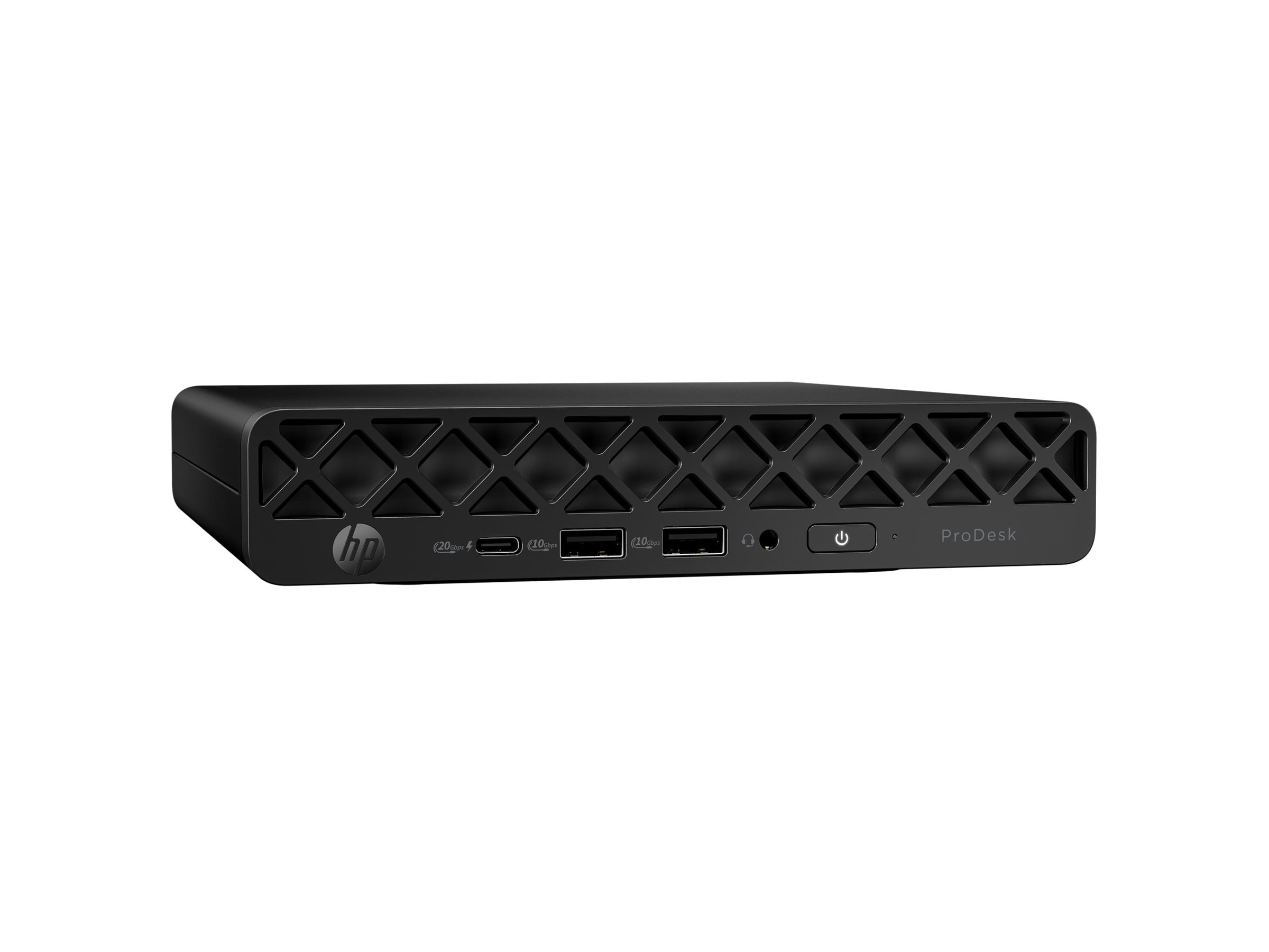 HP ProDesk 4 G1i Desktop Computer - Intel Core Ultra 7 265T - vPro Technology - 16 GB - 512 GB PCI Express NVMe SSD - Mini PC - Jack Black - Intel Q870 Chip - Windows 11 Pro - Intel DDR5 SDRAM - Wi...