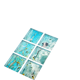thumbnail image 1 of WELTRXE Duschmatte, Antirutschmatte aus Kunststoff für Kinder und Familie Dusche, rutschfeste Badewannenmatte mit Hunderte Saugnäpfen, Quadratisch Duscheinlage PVC 54 x 54 cm Transparente, 1 of 7