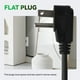 thumbnail image 3 of Cable de extensión EP de 15 pies, resistente, calibre 14, 3 puntas, negro, 3 of 7
