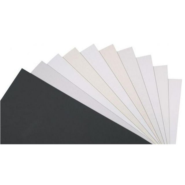 Alvin MAT117-25 Tapis Noir-Blanc 20x30 25-bx