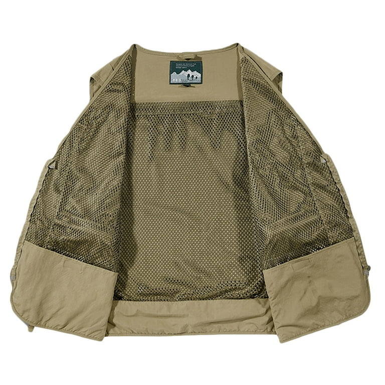 OGLCCG Men's Lightweight Quick Dry Outdoor Multi Pockets