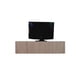 thumbnail image 4 of Mueble/repisa Flotante Minimalista para TV con 3 Puertas DECOMOBIL Muebletv/3puertas-W/O, 4 of 5