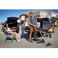 thumbnail image 6 of Napoleon TravelQ 285X Portable Propane Gas Grill w/ Scissor Cart & Griddle, Red, 6 of 8