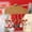 #2, variant on 6PCS Christmas Tree Santa Claus Crystal Ear Hoop Earrings Dangle Women Jewelry-#1