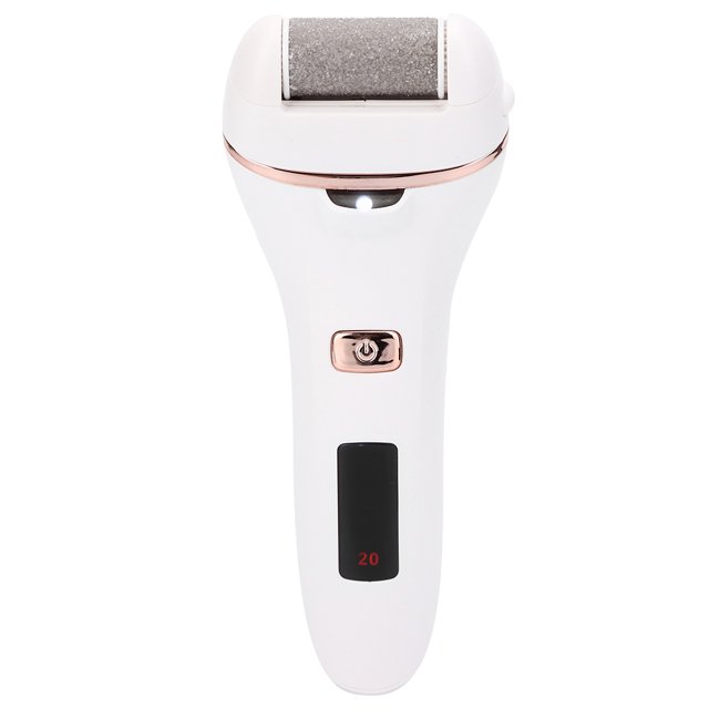 Filfeel Electric Pedicure Callus Remover, Waterproof Foot File Electronic Rechargeable Callus Shaver Pedicure Kit Removal Callus Tools For Hard Cracked Heels & Dead Skin With 3 Roller Heads