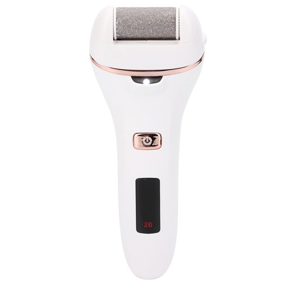 Filfeel Electric Pedicure Callus Remover, Waterproof Foot File Electronic Rechargeable Callus Shaver Pedicure Kit Removal Callus Tools For Hard Cracked Heels & Dead Skin With 3 Roller Heads