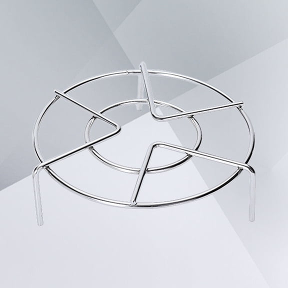Raindrops 304 Stainless Steaming Rack Steel Trivets for Kitchen Worktops Silver