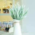 thumbnail image 4 of RV 6 ramos de lavanda artificial para la decoración de la oficina en el hogar de la boda - blanco Rojo Verde, 4 of 5