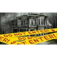 thumbnail image 2 of BZPIZ Halloween Decor Halloween Decorations Indoor Do Not Enter Caution Tape 1.92inx118ft for Haunted Houses, Party, Door, Danger Areas Decor 3 Pcs, 2 of 6