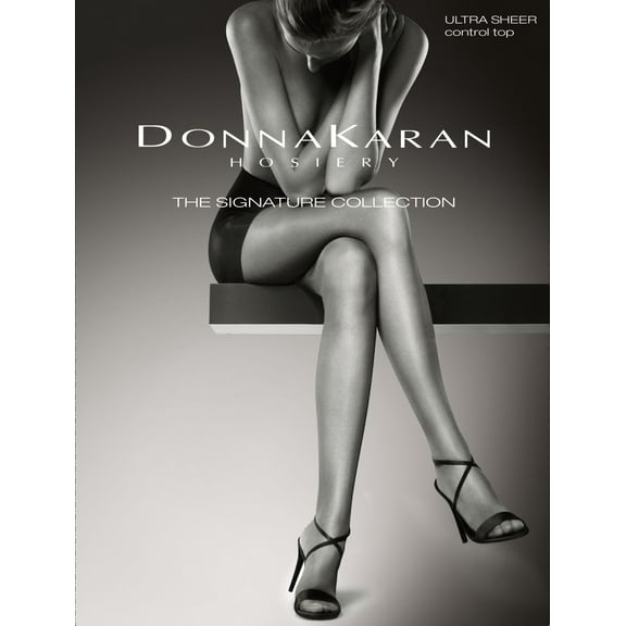 Donna Karan Womens Signature Ultra Sheer Control Top Pantyhose with Restore Technology